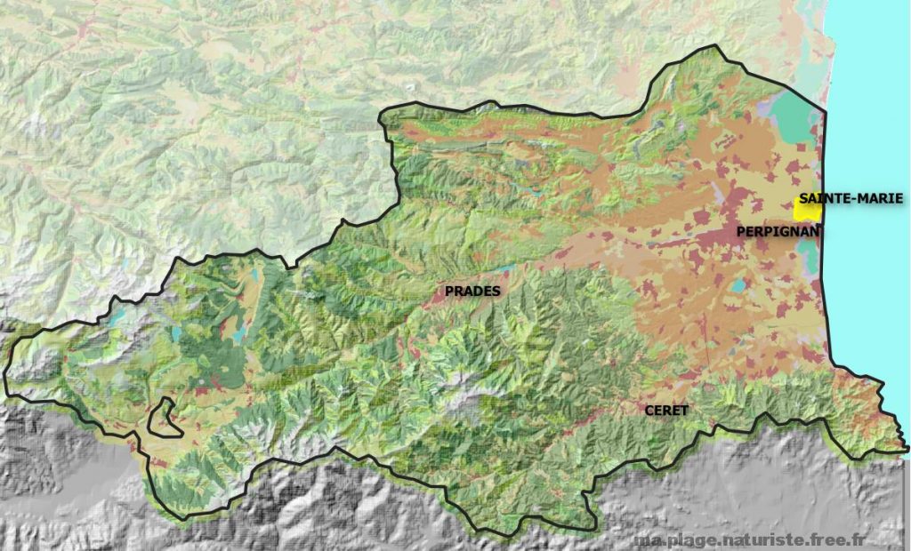 Sainte-Marie nudisme dans les Pyrénées-Orientales